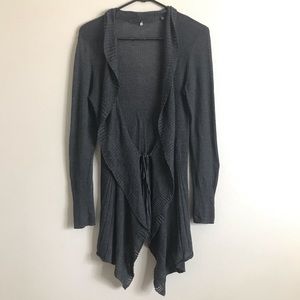 Anthropologie Knitted & Knotted Tie-Front Cardigan